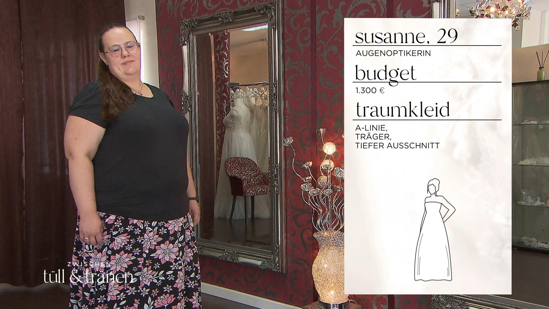 Braut Susi nimmt eine weite Reise auf sich