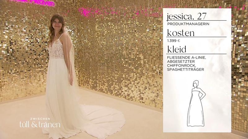 Braut Jessica ist fündig geworden