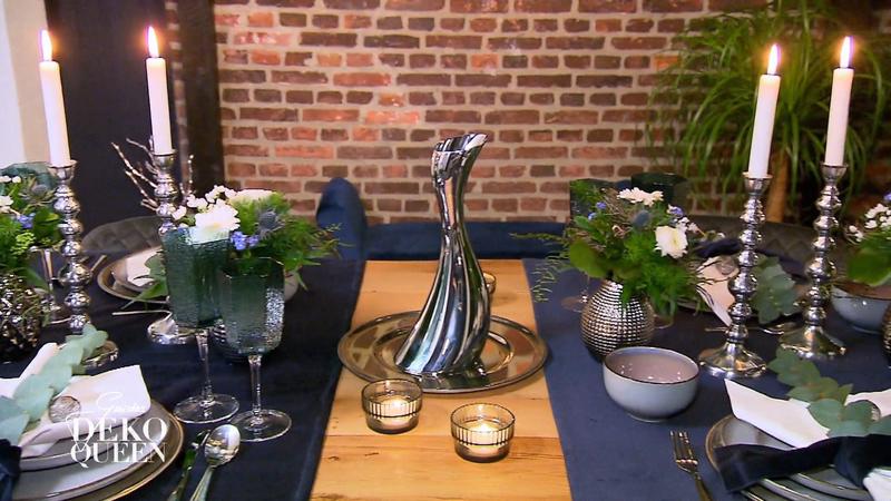 Sylvia präsentiert ihren stilvollen Wintergarten