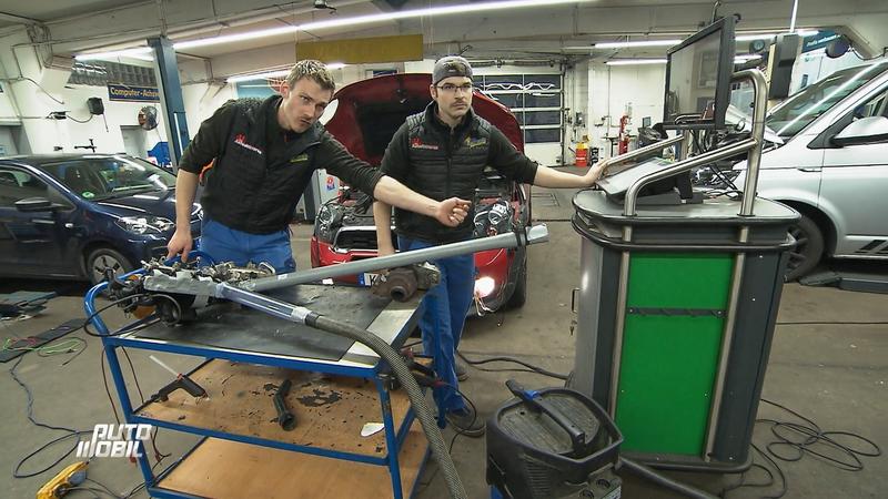 Mini-Drama vor dem TÜV