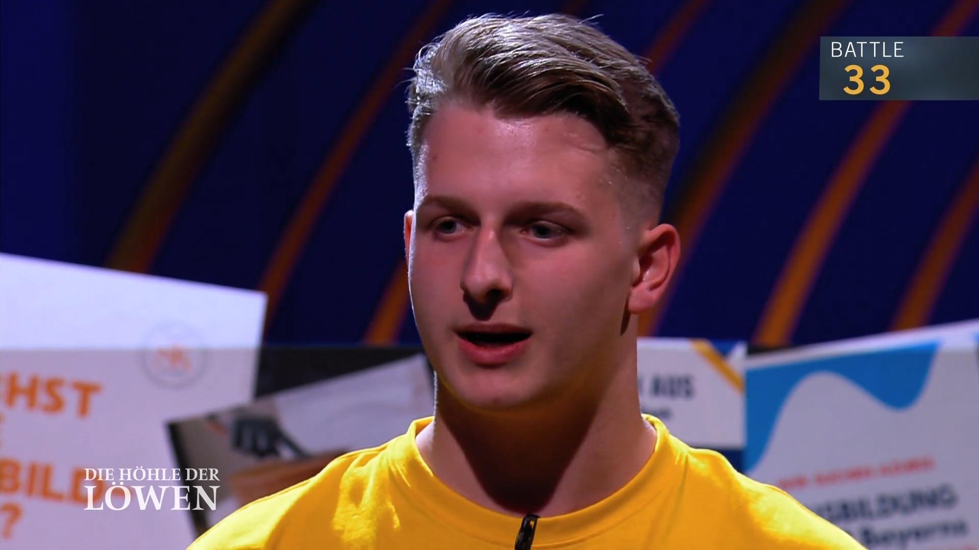 Philipp Hammerer (16) präsentiert "Jimmy“