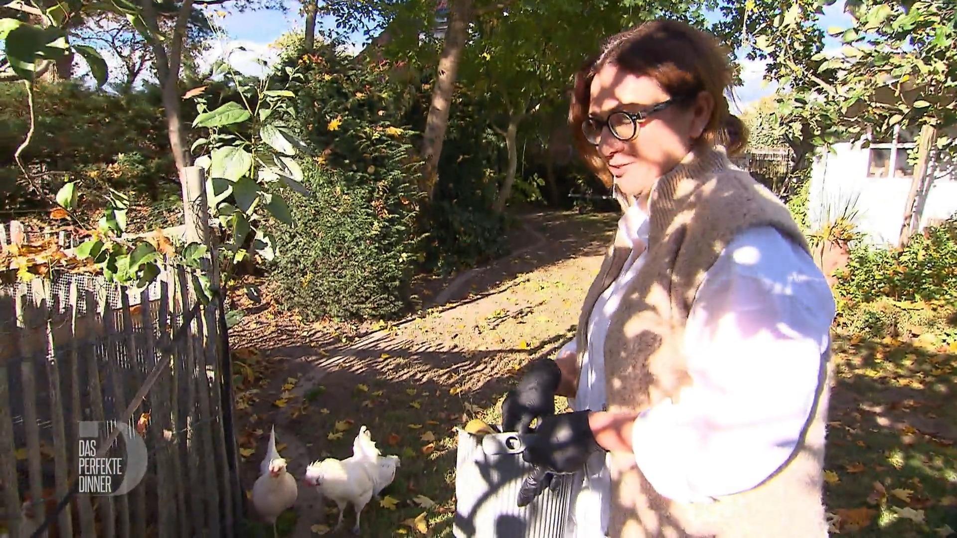 Die Hühner müssen bei Laune gehalten werden