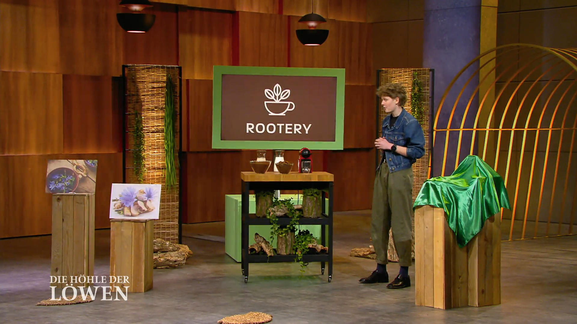 Mit nur 18 Jahren will Angelina den Kaffee-Markt in der Höhle auf den Kopf stellen