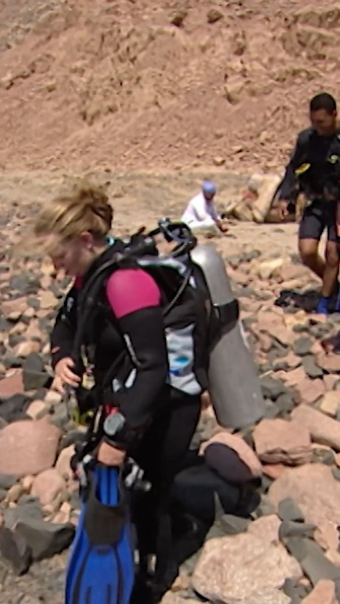 Kathrin kämpft in Dahab für ihren Traum als Tauchlehrerin