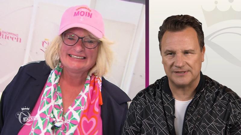 Britta zeigt auf dem Catwalk, wie flippig und verspielt ihr Look wirklich ist