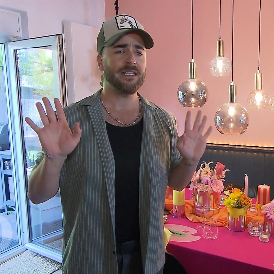 'Dekoprofi' Eric öffnet sein Zuhause – und macht aus Farbe ein echtes Dinner-Statement