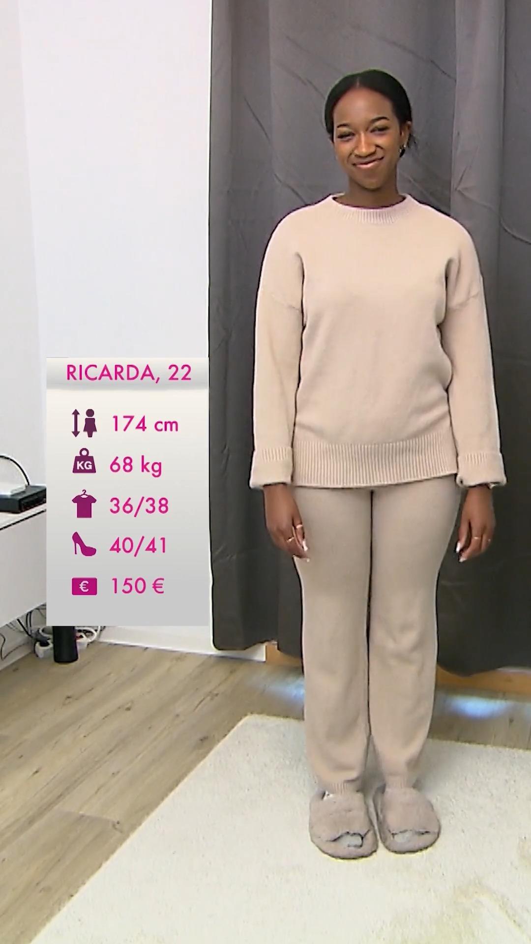 Kandidatin Ricarda im Stylecheck