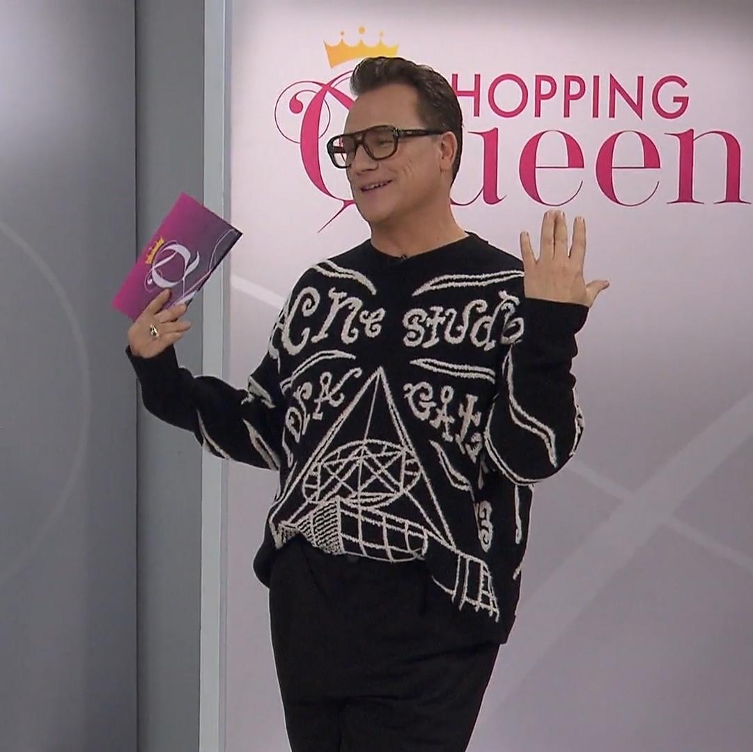 Sie ist die Schulterpolster-"Shopping Queen"