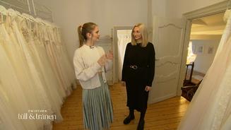 Brautkleidsuche mit angezogener Handbremse