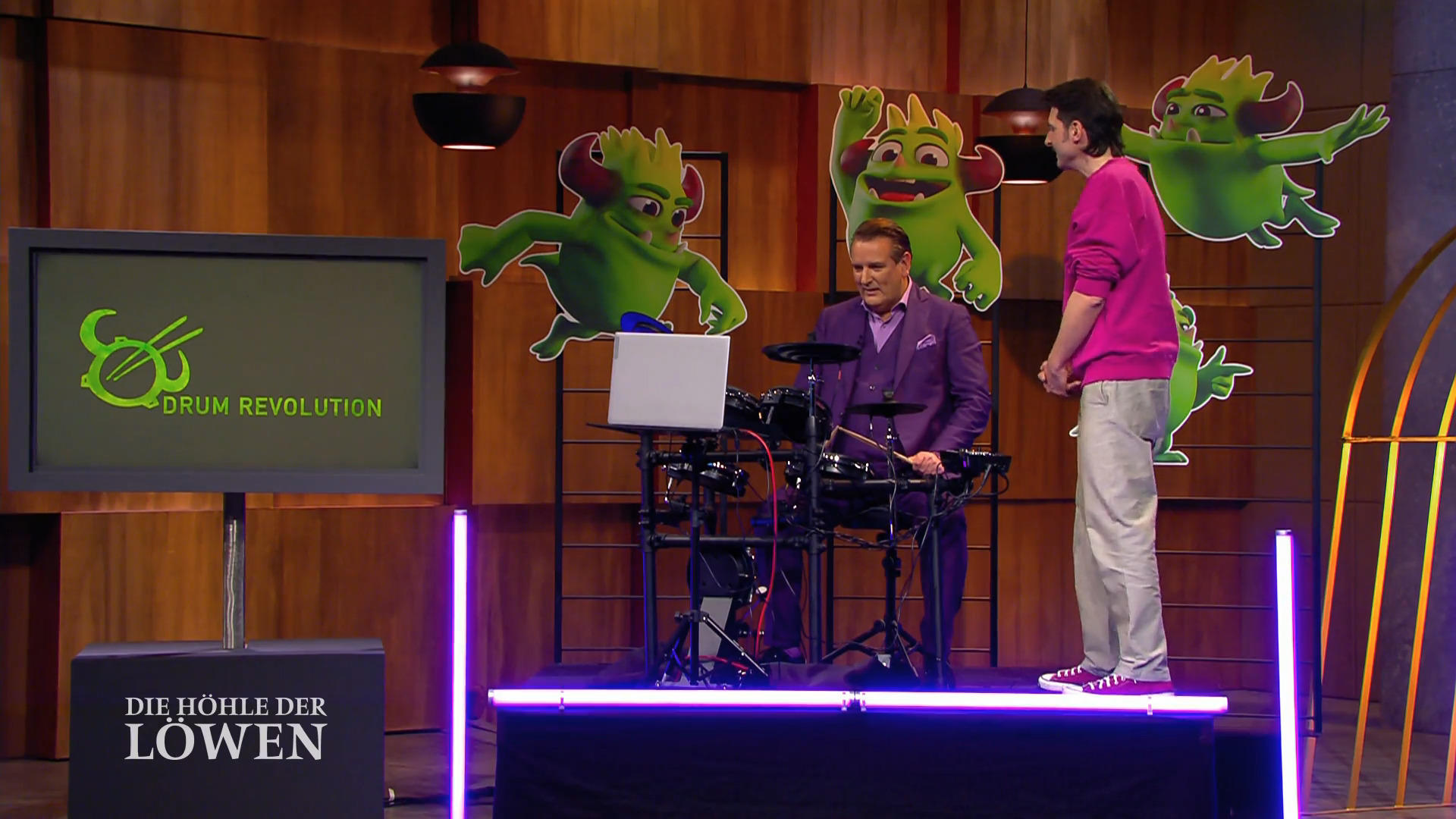 Kann Drum Revolution bei 'Die Höhle der Löwen' den Takt für einen Deal angeben?