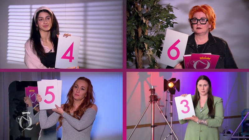 Was bekommt Rosio für ein Outfit, das am Motto vorbeischrammt?