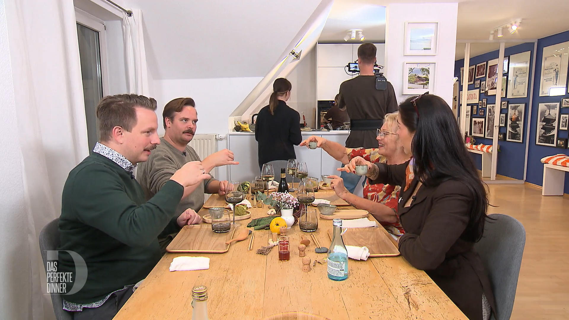 In Aschaffenburg wird herzlich aufgetischt – selbst wenn mal etwas zu Bruch geht