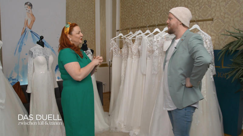Jana und Hannes checken ab, wie stark der andere bei Jenny punkten kann