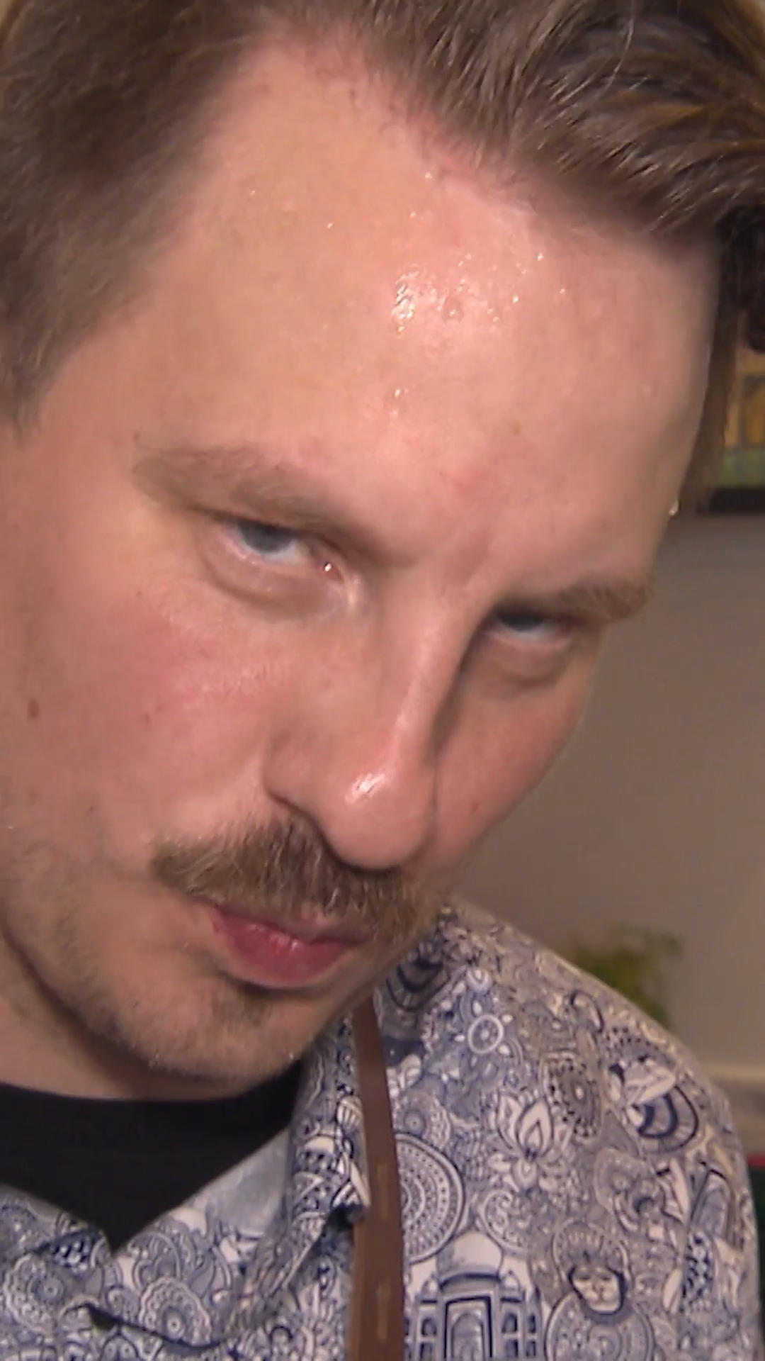 Bei Ben gerät die entspannte Art heute spürbar ins Wanken