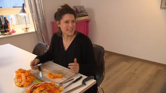 Angelika ist Hannes' große Dinner-Stütze