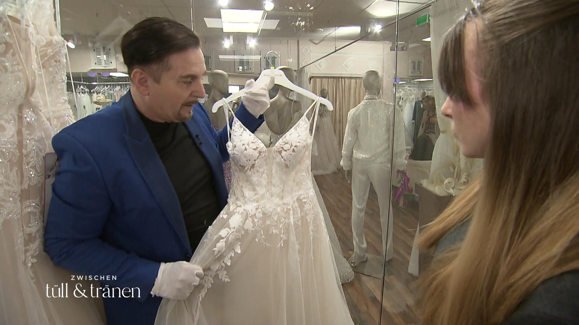Michelle muss in Dresden ihren Brautstil erst noch klar für sich finden
