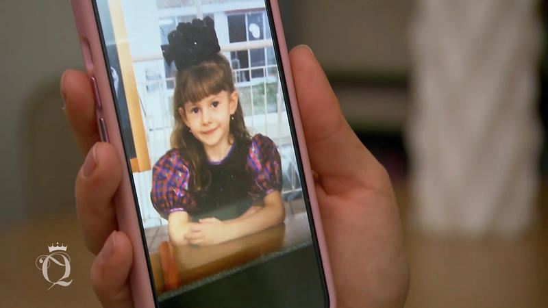 Regina wurde früh zum kleinen Püppchen gestylt