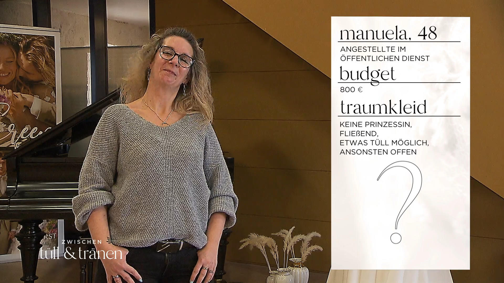 Manuela will bei ihrer zweiten Hochzeit alles anders machen