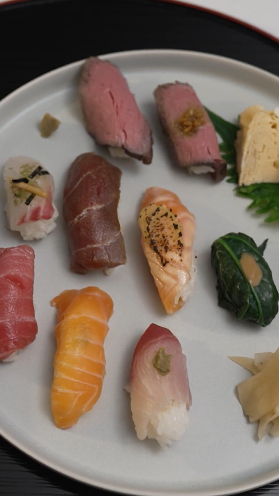 Kayos Nigiri-Variationen sind Kunstwerke