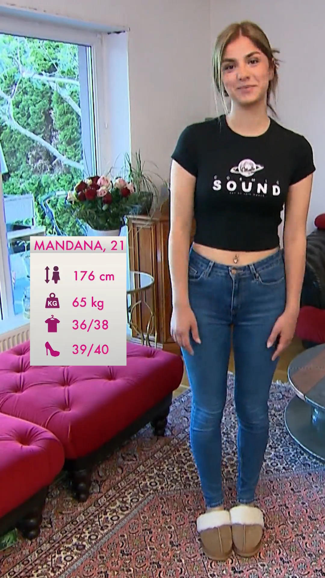 21, groß, modelhafte Maße – wird Mandana zur starken Konkurrenz?