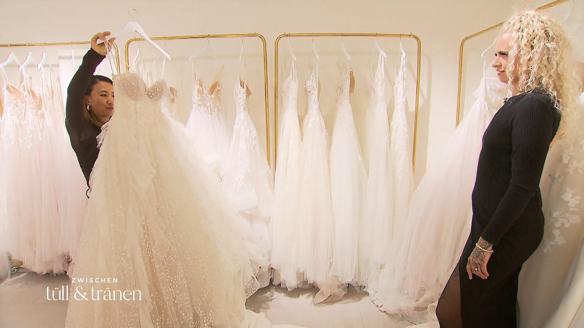 Sandra war schon da – findet sie jetzt endlich ihr Kleid?