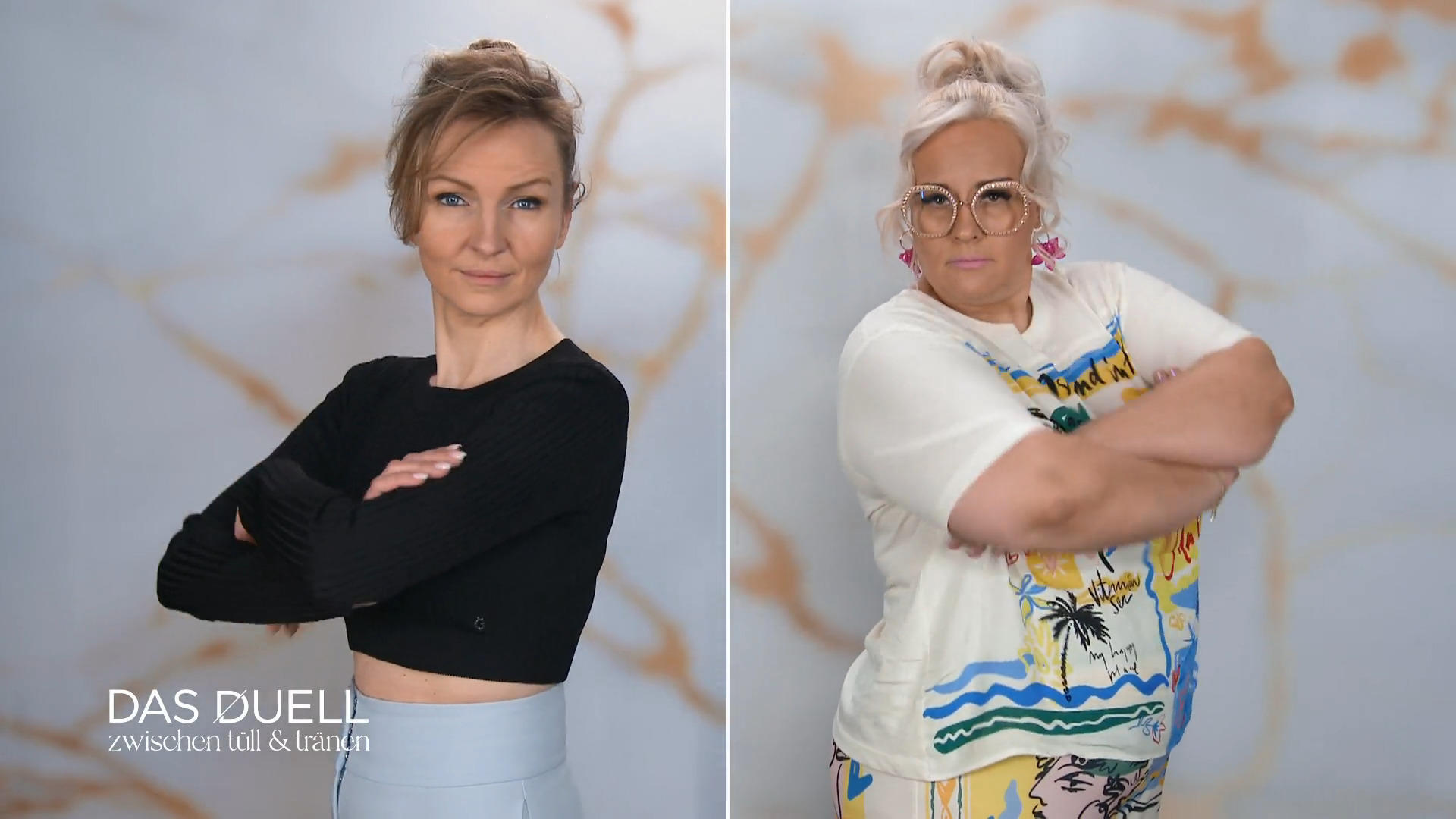Claudia und Anja fragen sich: Wer hat das stärkere Kleid dabei?