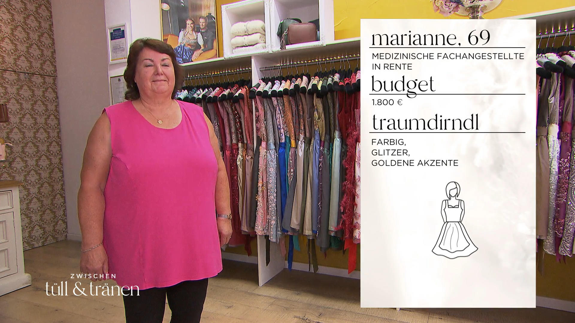 Marianne sucht ihr goldenes Brautgefühl