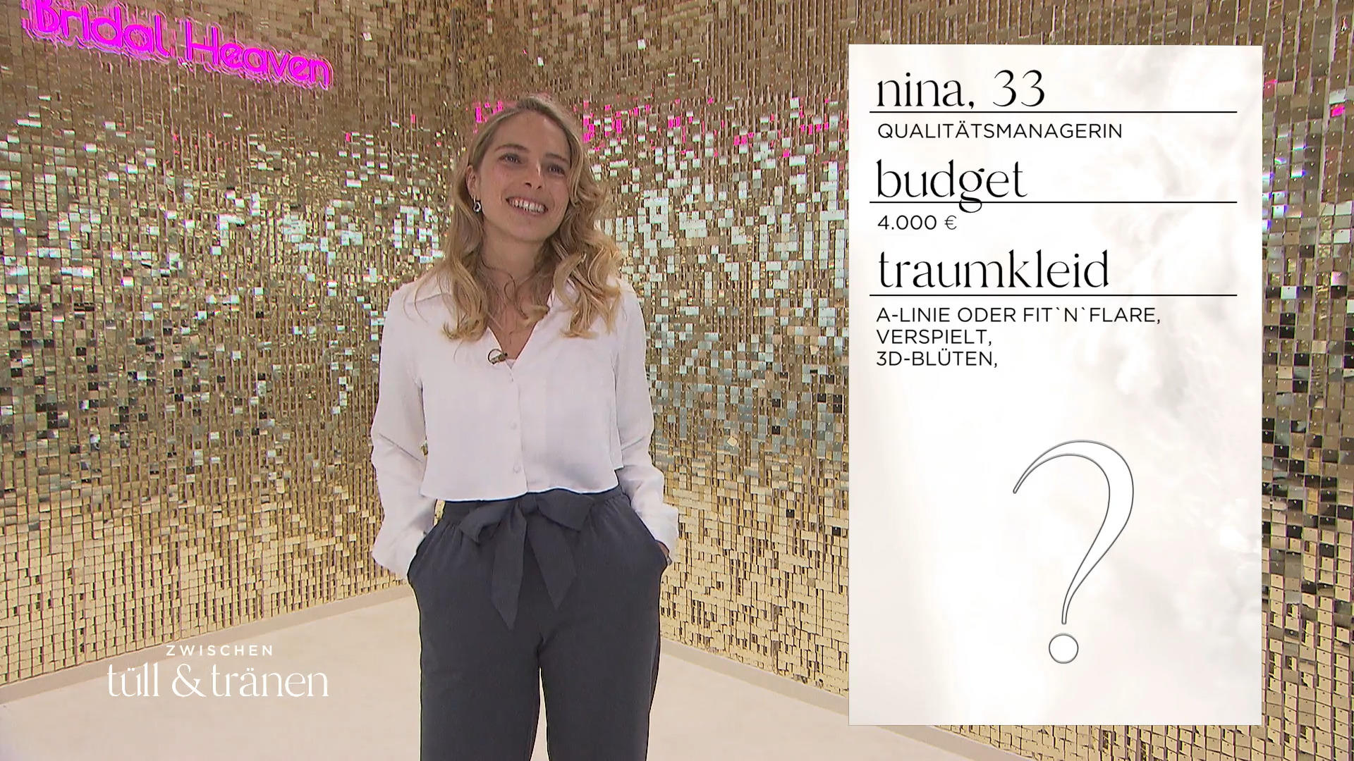 Nina sucht verspielte Eleganz