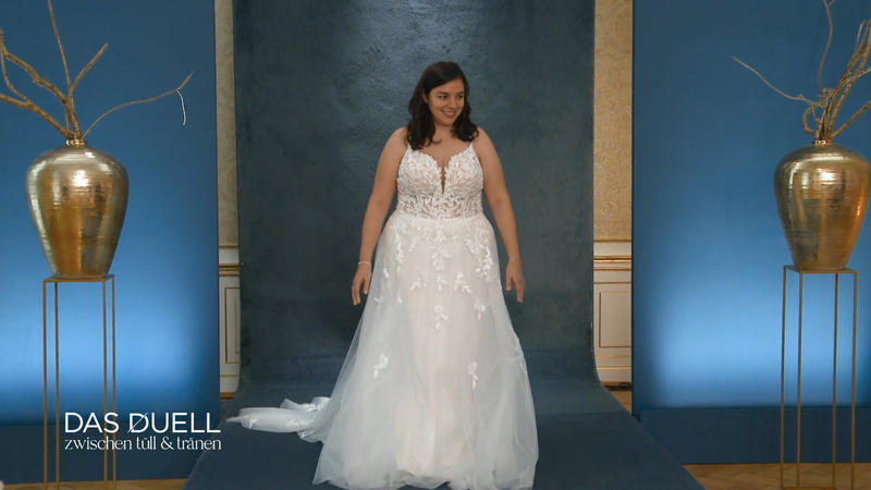 Kleid zwei wird romantischer
