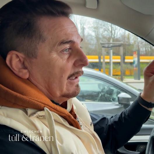 Uwe Herrmann auf dem Weg zum entscheidenden Arztbesuch