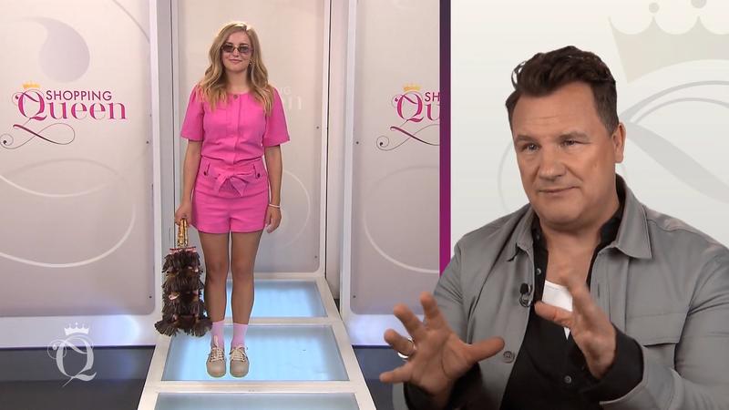 So cool kombiniert Maria ihre Lieblingsfarbe