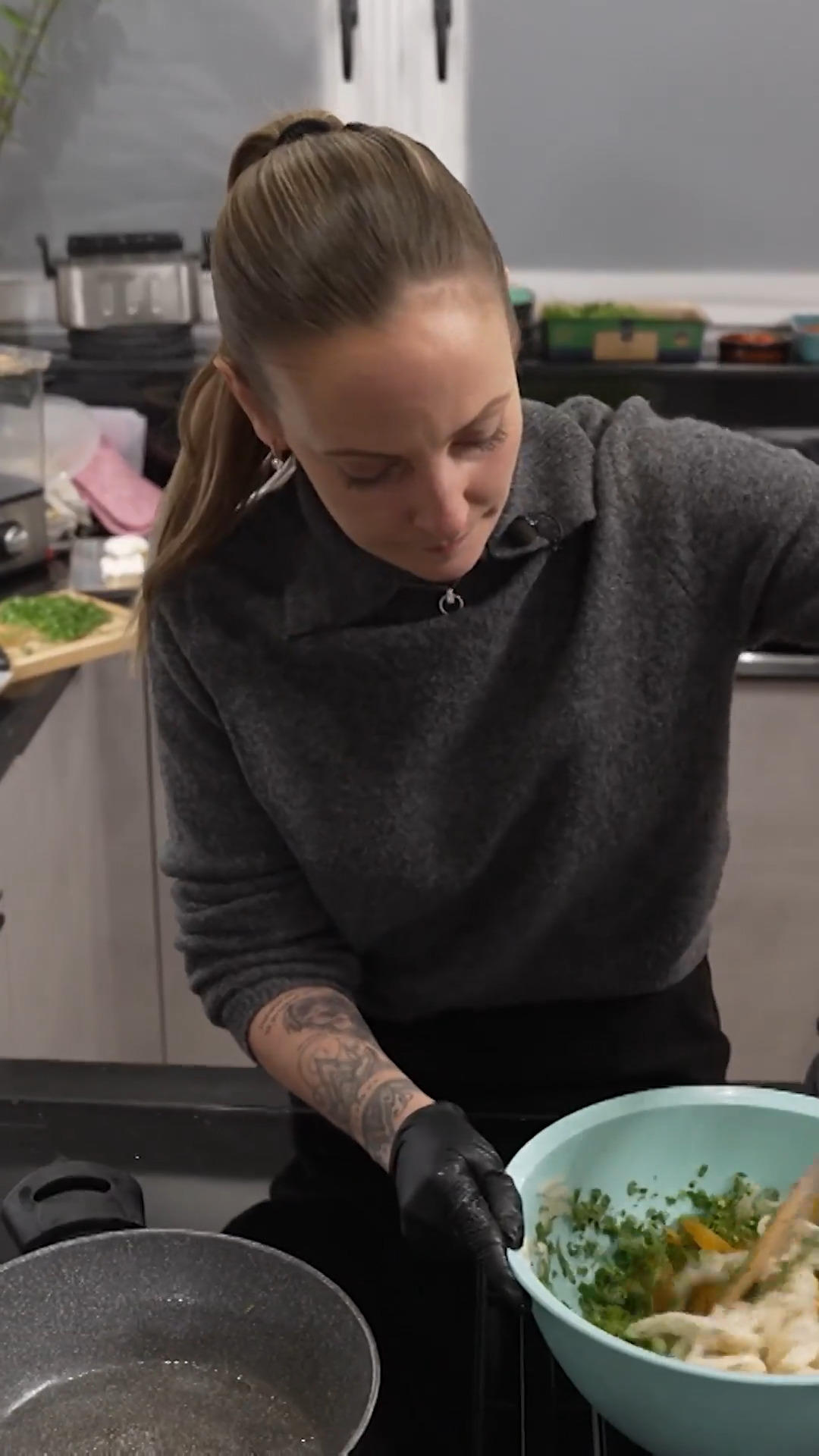 Maddi will ein Dinner ohne Schnickschnack
